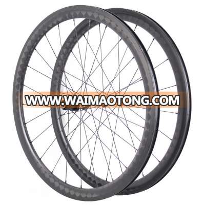 Carbon fiber Bike Wheelset,T700 Full carbon Road Bicycle Wheelset,18K carbon warranty 18 month Road Bike Carbon Wheelset